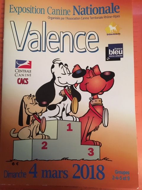 Des Crocs De La Chenaie - EXPOSITION CANINE NATIONALE DE VALENCE MARS 2018